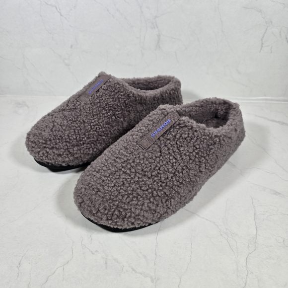 Bombas The Sunday Slipper Women Sz 8 Dust Purple Sherpa Comfort Slip-on - Picture 1 of 11